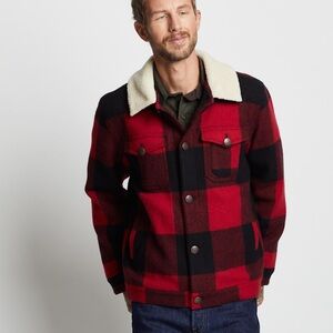 NWT Pendleton Wool Stadium Cloth Trucker Coat